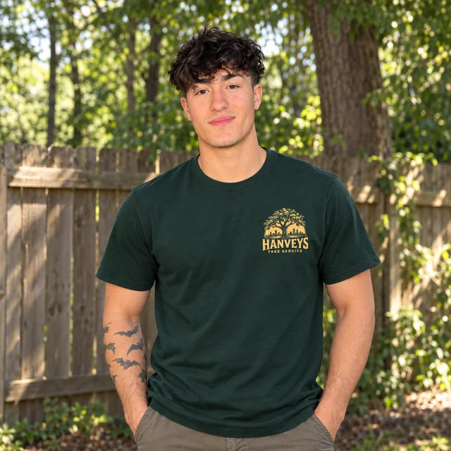 Tyson Hanvey, owner of Hanvey’s Tree Service